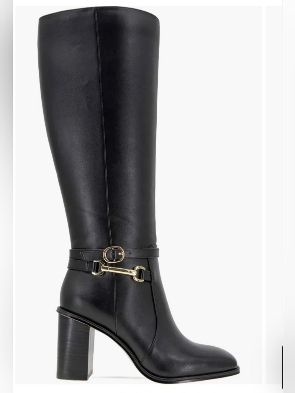 New BCBGeneration Volana Black Knee-High Ridding Boots Women's Size 7.5